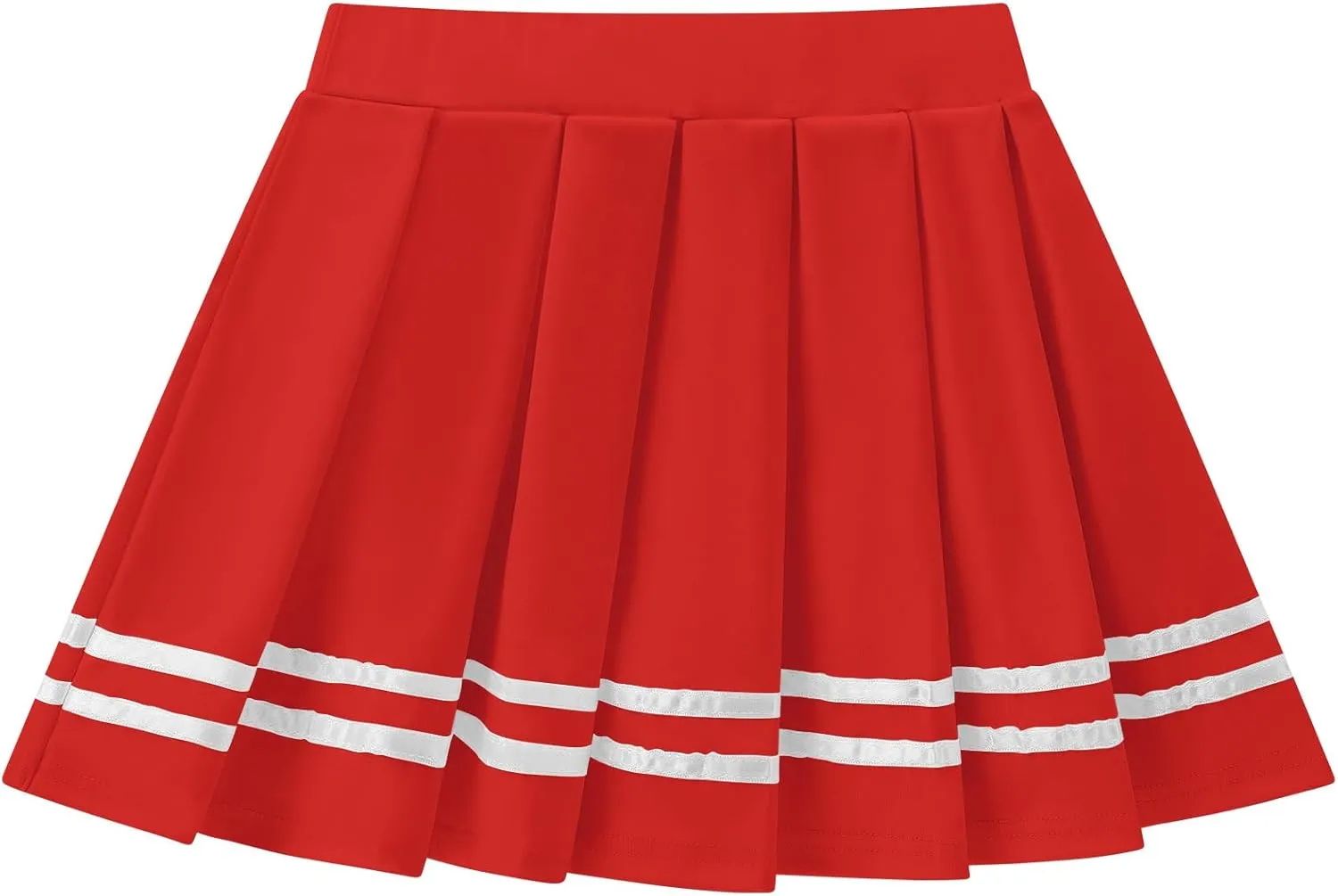 FYMNSI Women's Mini Pleated Skirt Retro High Waist School Girl Skirt Cheerleader Skirts Japanese Uniform Skirt Rave Bottoms
