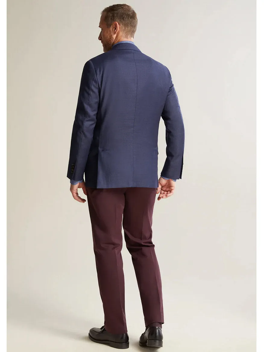 Hickey Freeman (Heritage Gold) Navy Hopsack Global Guardian Blazer