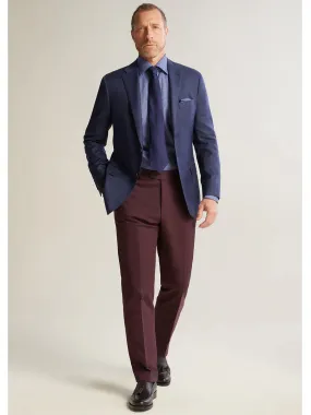 Hickey Freeman (Heritage Gold) Navy Hopsack Global Guardian Blazer