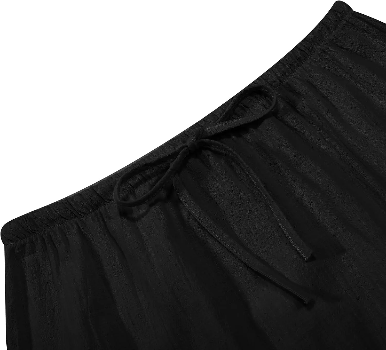 Long Skirt for Summer Casual Slim Fit Stretchy High Elastic Waist Flowy Flare Long Skirts for Women Trendy Clothes