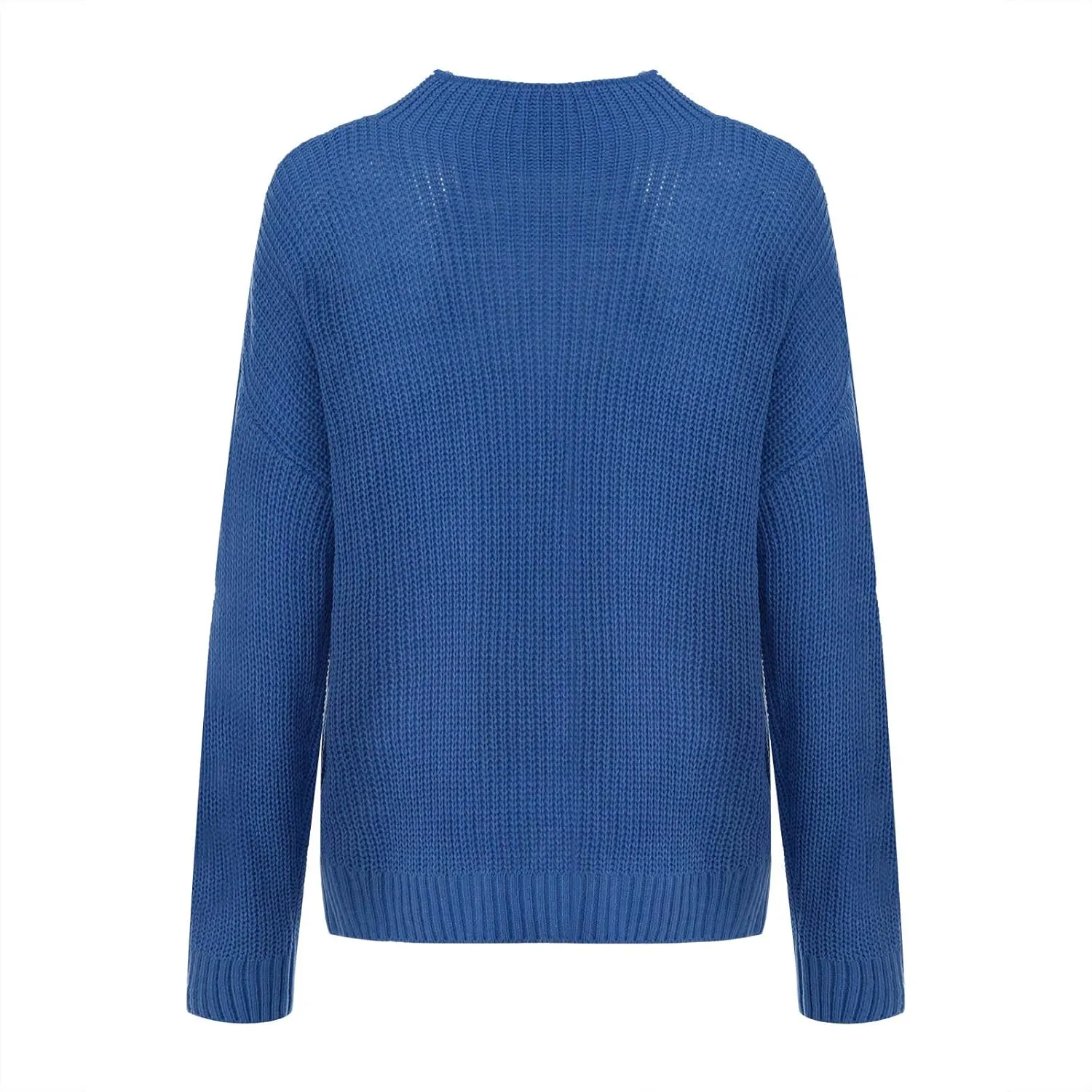 Oversized Sweater for Women Chic Turtleneck Knitted Sweater Slouchy Soft Long Sleeve Jumper Tops 2023 Fall Sweaters