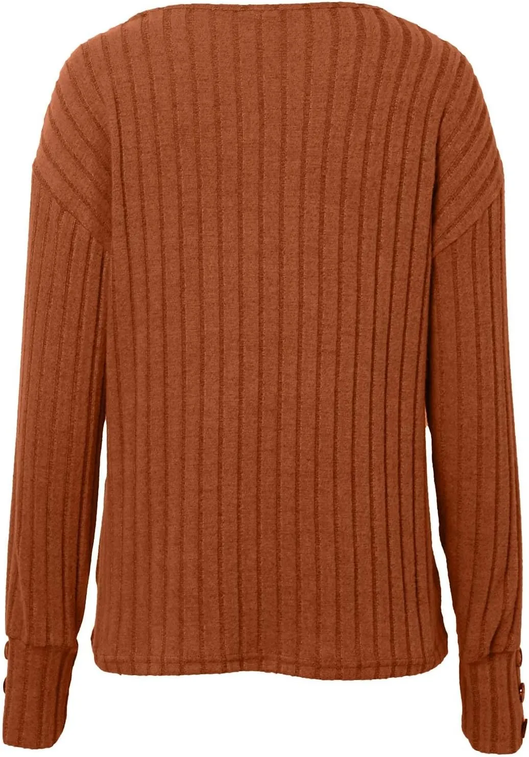 Womens Soft Long Sleeve V Neck Shirts Knitted Pullover Tunics Tops Casual Fall Lightweight Cozy Sweaters 2024