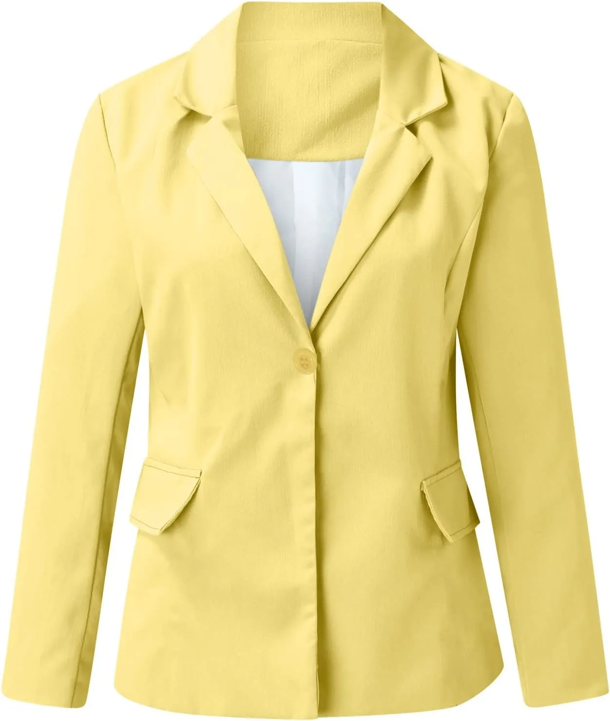 Women's Summer Blazer Lapel 3/4 Sleeve Dressy Elegant Trendy Comfortable Comfort Fit Fashion Work Suit